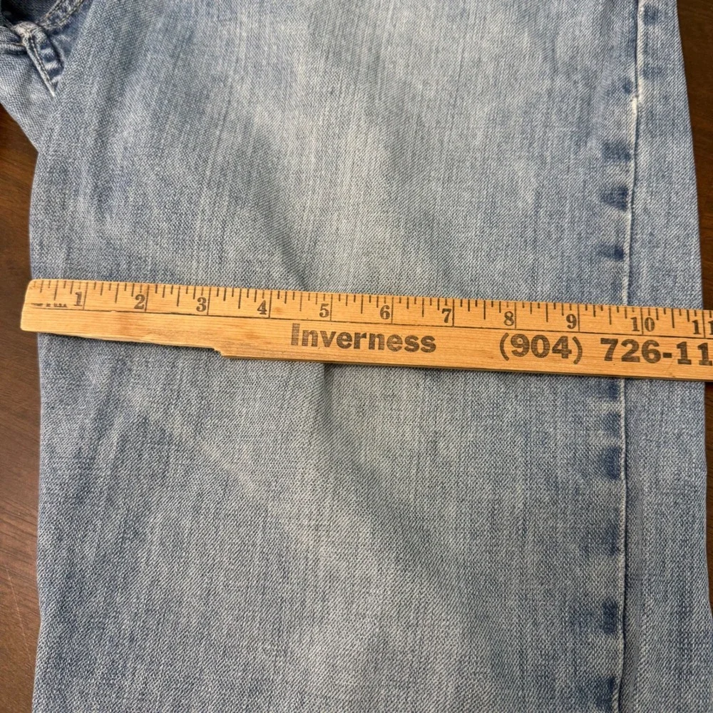 Banana Republic Classic Jeans Mens 34x30 (34x26) Light Wash Straight Leg Denim